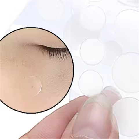 24/36pcs Round Hydrogel Invisible Acne Sticker Skin Care Sticker Makeup Tool Absorbing Stickers Faci