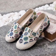 One Pedal Old Beijing Cloth Shoes Single Shoes Old Beijing Cloth Shoes Anti-slip Soft-soled Shoes Ca