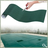 [dreamedge] Pool Cover Patch Kit, 39x8in Cuttable Swimming Pool Cover Repair Mesh with Adhesive Back
