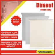 Premium 80% Semi-Blackout Roller Blind – Suitable for Indoor & Outdoor, High Quality Waterproof Mate