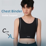 Janest Seamless Chest Binder Breathable Anti-Bounce Shaper for Women Daily & Sports