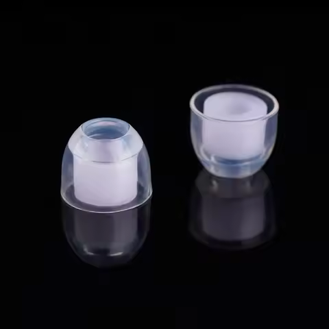 NICEHCK P03 Ear Tips S/M/L Transparent Liquid Silicone Universal Replacement Eartips Noise Reduction