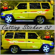 Stiker Mobil Kijang Super Stiker Body Kijang Super Stiker Kijang Super Kapsul Lgx