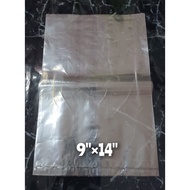 PP Clear Transparent Plastic Bag 9''x14''