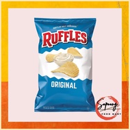▫ ❁ ◿ RUFFLES RIDGES ORIGINAL POTATO CHIPS 184G