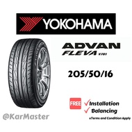 Yokohama Advan Fleva V701 205/50/16 (With Installation)