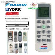 ❍[OFFER] Daikin York Acson Aircond Air cond Remote Control DAIKIN/YORK/ACSON (FREE Battery)