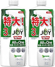 Joy Double Disinfecting Miracle Foam Spray Dish Detergent, Green Tea Scent, Refill, 3 Doses, 22.0 fl