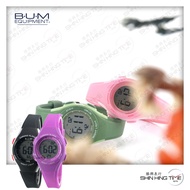 ️Authentic ️ BUM Equipment BM059 Women Digital Sports Silicone Strap Watch
