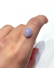 冰種 天然翡翠緬甸翡翠A玉 玉鐲 • 冰種粉紫蛋面翡翠裸石