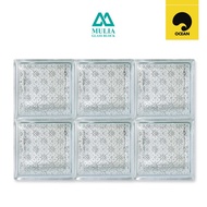 GLASS BLOCK MULIA / GLASS BLOK KACA 1 DUS (6 BUAH)
