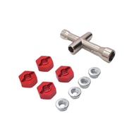 Mangniu 1/10 MN-999 Land Rover Defender Remote Control Car Spare Parts Metal Upgrade 12mm Coupling