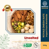 Morrista 500g Royale Omega Suite | Premium Mixed Nuts | Almond, Macadamia, Walnut & Pistachio