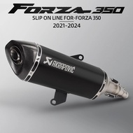 Akrapovic 470mm carbon exhaust muffler for forza350 nss350 ADV350 2021-2024
