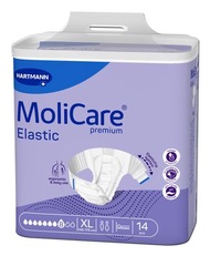 安加適 - MoliCare® 安加適彈性金裝成人紙尿片(夜用)加大碼 14片/包 01010423