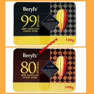 Beryls Dark Chocolate 108 grams
