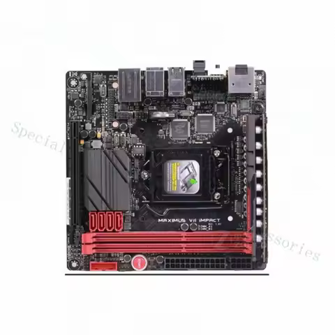A++For ASUS Z97 MAXIMUS VII IMPACT Motherboard LGA 1150 Desktop Mainboard DDR3
