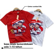 Independence Day children's t-shirts for August 17th 1-15 years