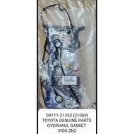 Overhauling Gasket Toyota Vios 2NZ (TOYOTA GENUINE PARTS)