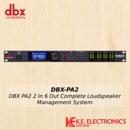 DBX PA2 2 In 6 Out Complete Loudspeaker Management System