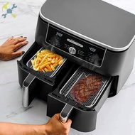 6Pcs Air Fryer Dehydrator Rack for AF300UK Stainless Steel Rectangle Air Fryer Basket SHOPCYC4457