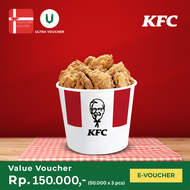 Voucher Digital KFC Rp. 150.000 - Voucher Value