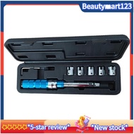 7PCS Drive Click Torque Wrench Set 2-10 NM Spoke Torque Wrench Steel Torque Wrench Set 2-10 NM with 