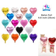 9.8 inch (25cm) Foil Balloon / Gift Balloon Mini Balloon Small Balloon Flower Balloon Cake Topper