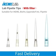 Plastic Pipette Filter Tips 10ul /100ul/200ul/300ul/1000ul/5ml/10ml  Lab Pipette Tips Micropipette D