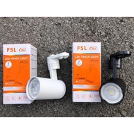 FSL 7W LED GU10 TRACK LIGHT - BLACK & WHITE 6500K 4000K 3000K