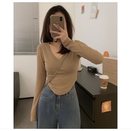 Longsleeve DEBIAN RibWanita with Flexible and Comfortable Material