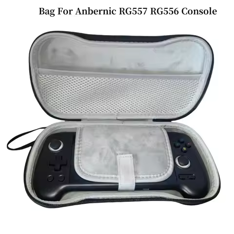 Portable Handheld Carrying Bag For Anbernic RG557 Game Console Shockproof RG557 RG556 Storage Bag Pr