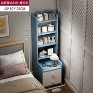 HY-JD Ikea Bedside Table Storage Cabinet Simple Modern Home Bedroom Bedside Cabinet Heightened Bookshelf Storage Cabinet