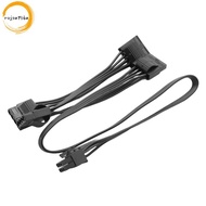 6Pin to 4 Molex Modular Power Supply Cable 6Pin to 4 IDE Cable for CORSAIR RM1000X RM850X RM750X RM6