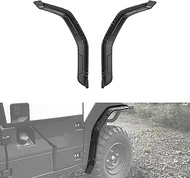 XUTVOTOR Front Fender Flares for Kawasaki Mule Pro, Durability PP Mud Guards Mud Flaps for Kawasaki 