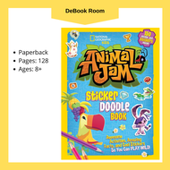 National Geographic Kids Animal Jam Sticker Doodle Book