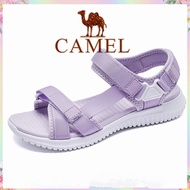 Camel Flat Sandals - Ideal for Beach Wear