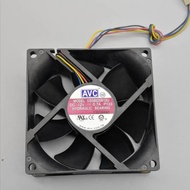 Suitable for AVC 8025 8CM DS08025R12U 12V 0.70 A 4-Wire PWM Speed Regulating CPU Cooling Fan