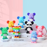 Mini Building Block Cartoon Blocks Eductional Toys Gift Mainan Budak Pokemon One Piece Spiderman Bea