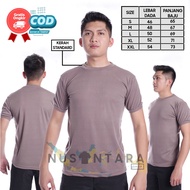 Kaos Polos Coklat Kerah Standar Kaos Polisi Kaos Satpam Polos Kaos Security Polos Kaos Satpam Terbar