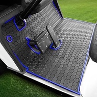 EZGO TXT Golf Cart Floor Mat, Upgraded Full Coverage Liner Mat Install Easily Thick Rubber Anti-Slip