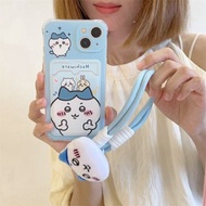 [SALE] SALE] SALE Kawaii Phone Case Mobile Lanyard Card Holder Suitable For Apple iphone Merchandise