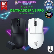 Razer DeathAdder V3 Pro - Ultra-lightweight Wireless Ergonomic Esports Mouse
