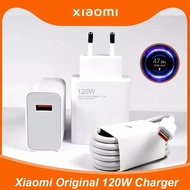 Xiaomi TURBO FAST CHARGER 120W original Adapter + Micro/ Type C 120 Watt cable Xiaomi 120W charger 1