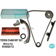 Timing Chain Kit Set Perodua Myvi 1.3/Toyota Avanza 1.3 F601 OSK (TD501B)
