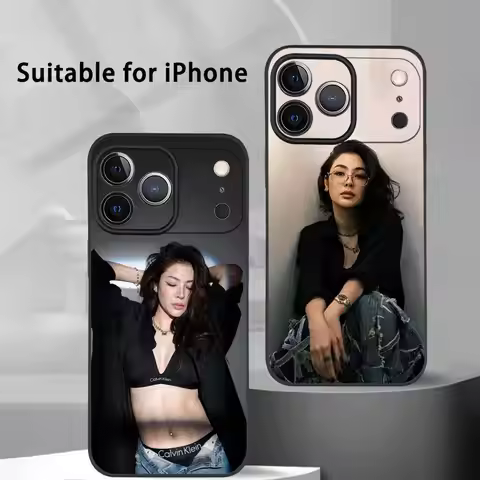 Faye Peraya Malisorn Phone Case For iPhone 17 16 15 14 13 12 11 Pro Max Plus Mini Black Frosted Soft