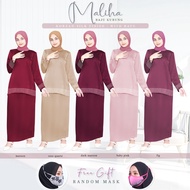 🌸 RAYA 2023 ARRIVAL 🌸 MALIHA BAJU KURUNG MODERN KAIN KOREN SILKY - V2