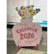 Aesthetic Desk Calendar 2026, Aesthetic Stacking Desk Calendar