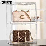 LILI Bag Organiser Transparent Bag Storage Box Magnetic Stackable Storage Cabinet