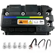 กล่องควบคุมไฟฟ้า VOTOL EM100 GTS พร้อมโปรแกรมจูนและคู่มือเบื้องต้น แรงดัน 48-64V แรงขับ 200A 5000W